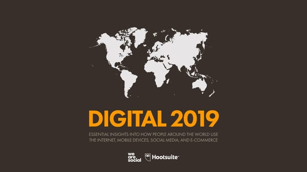 Digital 2019 Global Digital Overview - Page 1